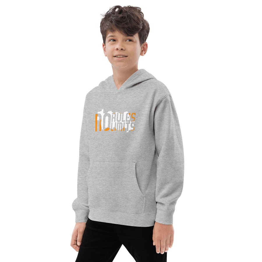 Kids Youth Pullover Fleece No Rules No Limit Graphic product image (3)
