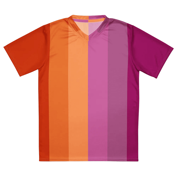 Lesbian Pride Flag - All-Over Print Jersey product image (1)