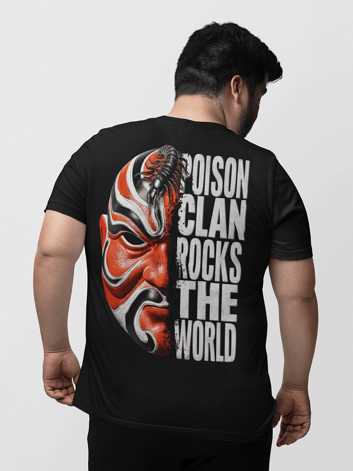 🏷️ Poison Clan Centipede Style – Back Print Martial Arts Tee product image (2)
