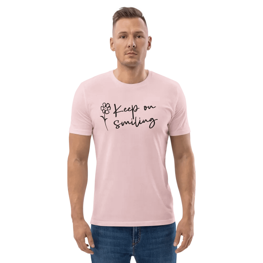 Keep on smiling eco t-shirt product image (97)