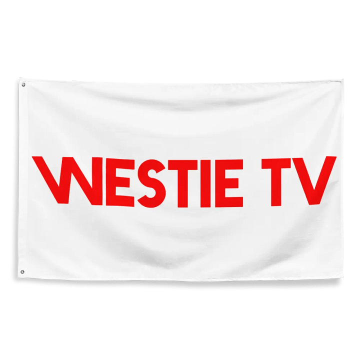 Westie TV Flag product image (2)