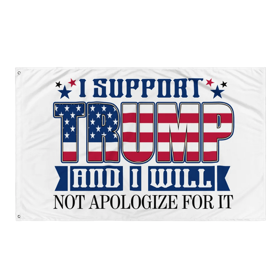 Patriotic Statement All-Over Print Flag product image (3)