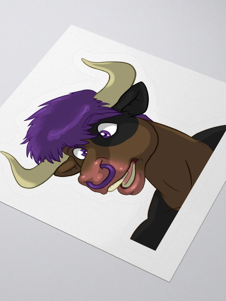 Yuuma WTF Emote Sticker product image (3)