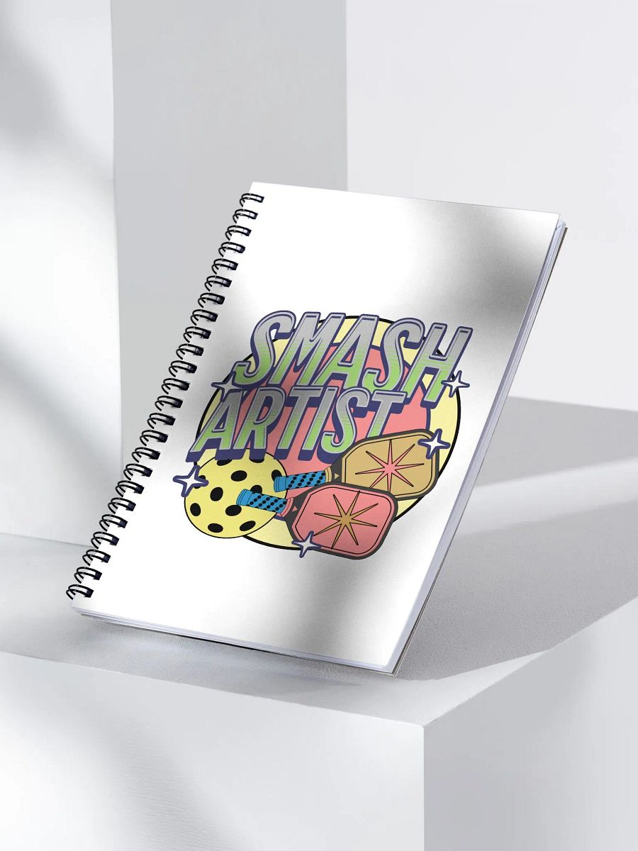 Smash Artist Pickleball Stary Notebook product image (2)