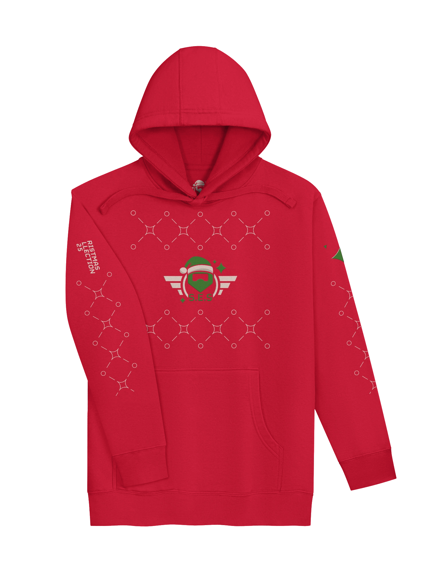 S.E.S Christmas 2025 - Red Hoodie product image (3)