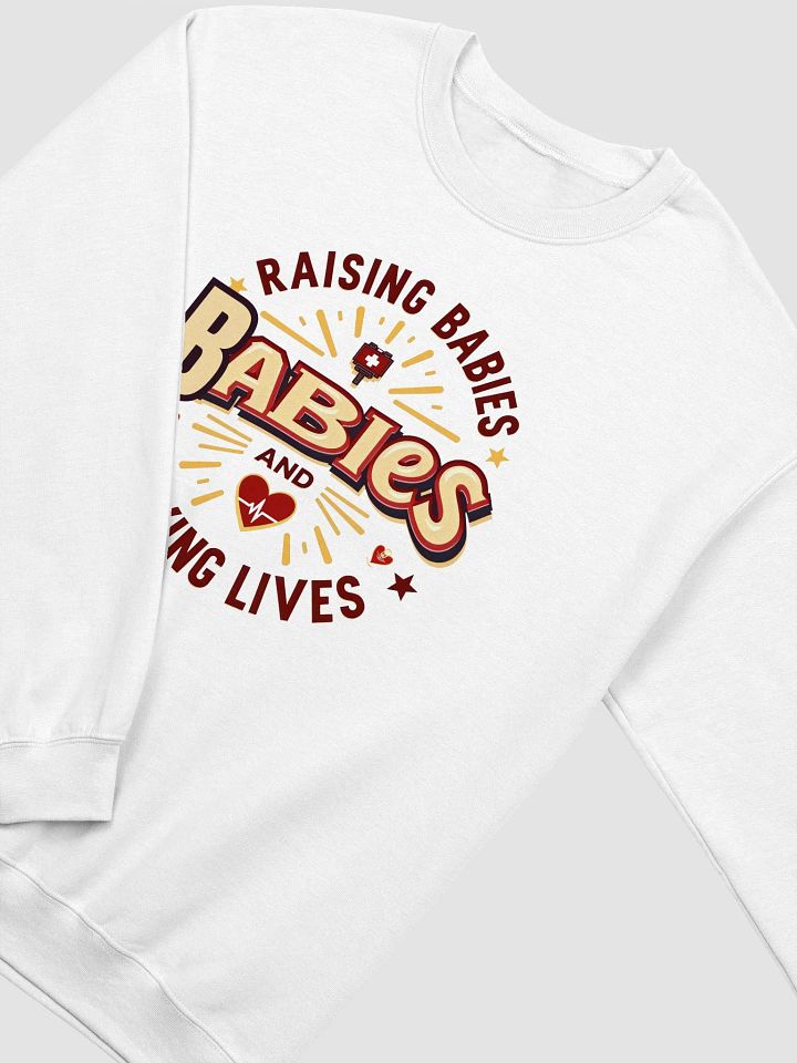 Life-Saving Parenting Crewneck Sweatshirt product image (10)