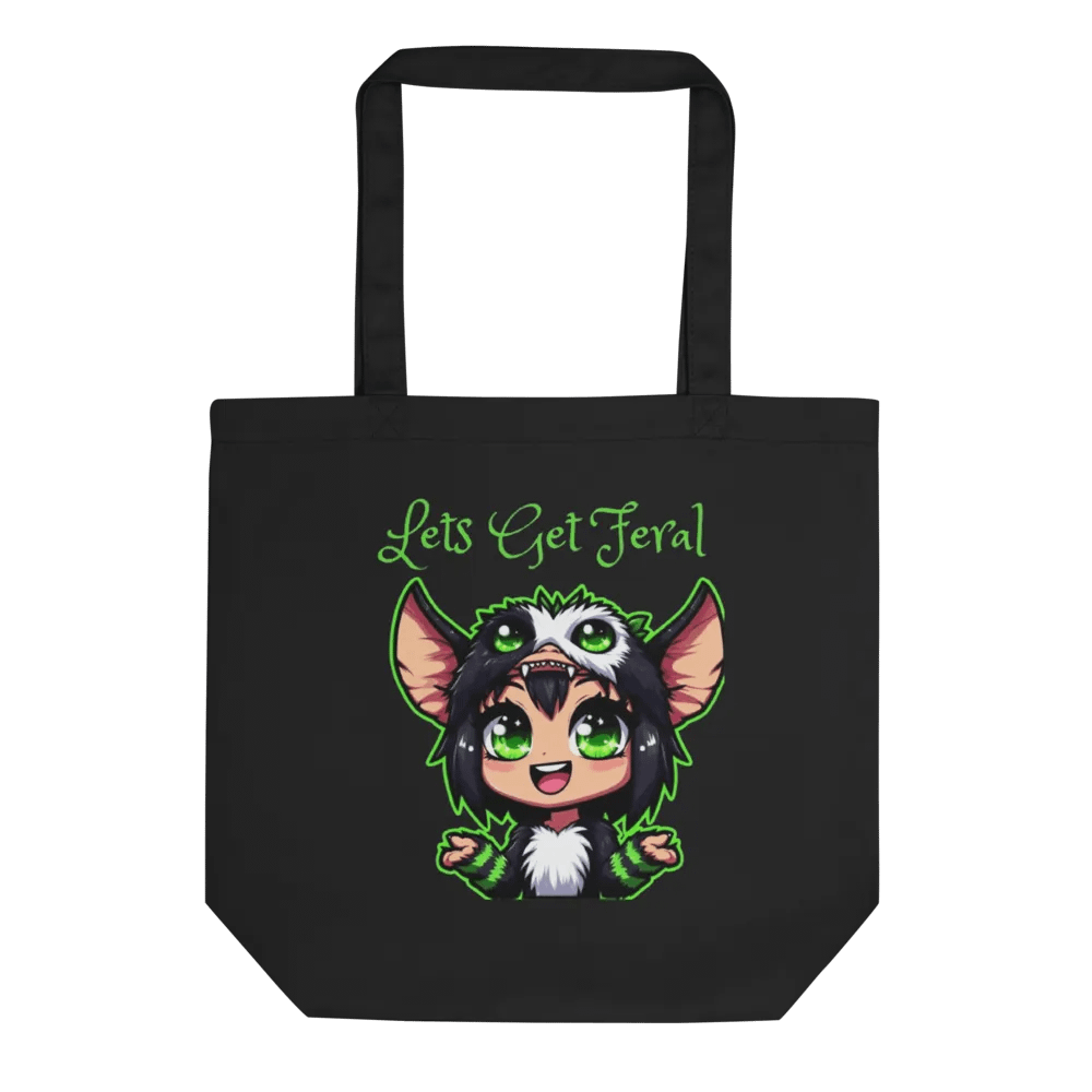 lets get feral eco friendly tote bag product image (1)