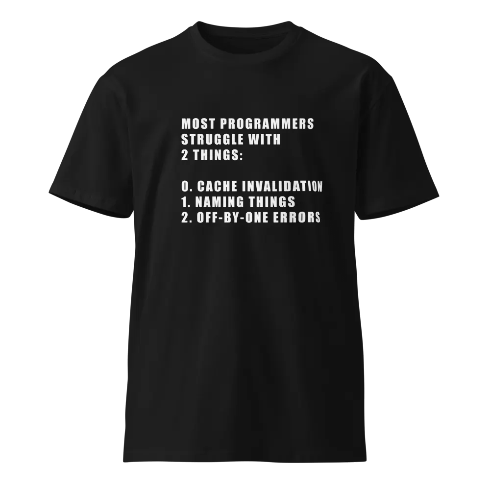 computer science funny programmers Unisex Premium T-Shirt product image (1)