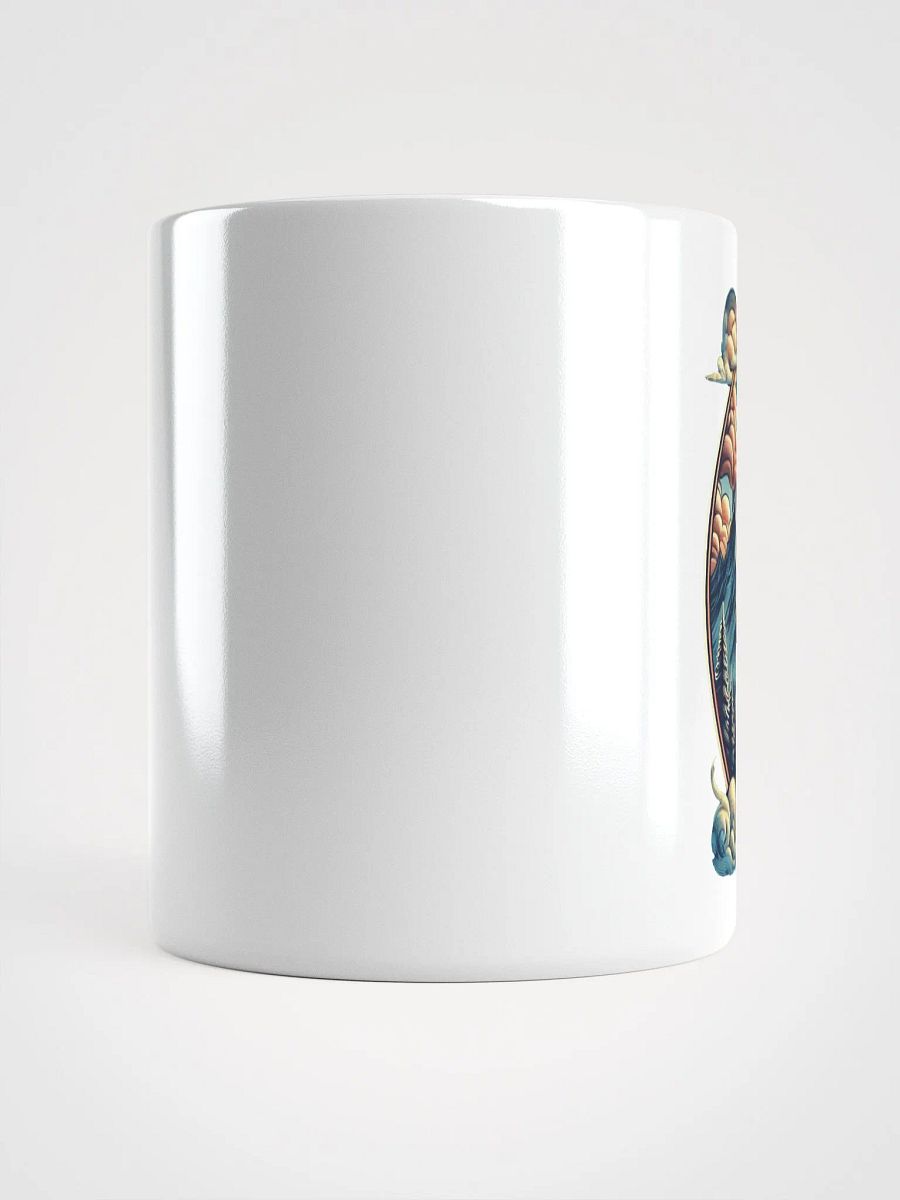 Sleek White Glossy Ceramic Mug product image (4)
