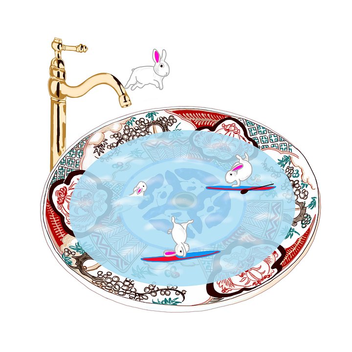 Bunny Aquatic Adventures (Unisex Tee) product image (2)