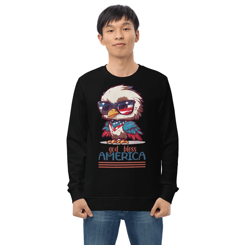 Patriot's Comfort Organic Sweatshirt product image (1)