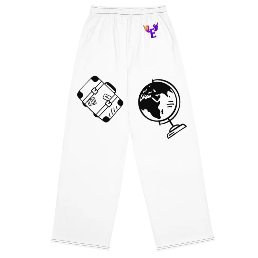 Travel: Unisex Wide-Leg Pants product image (3)