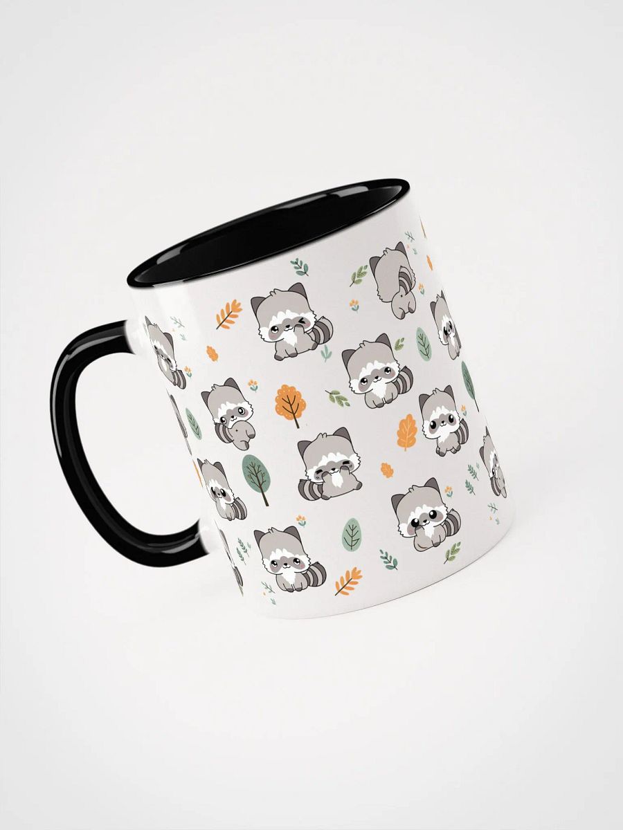 Kawaii Raccoon Pattern Ceramic Mug product image (13)