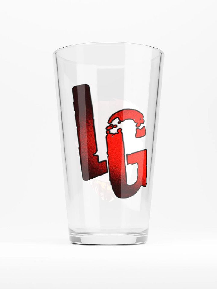 Shaker Pint Glass Logo (lathanielgamers) Face of Horror product image (2)