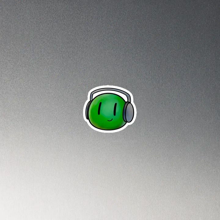 Headphones Marimo Magnet product image (2)