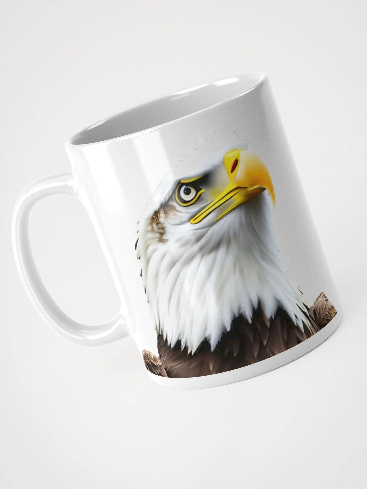 Start Your Day with a Soaring Symbol: The Bald Eagle Mug product image (7)