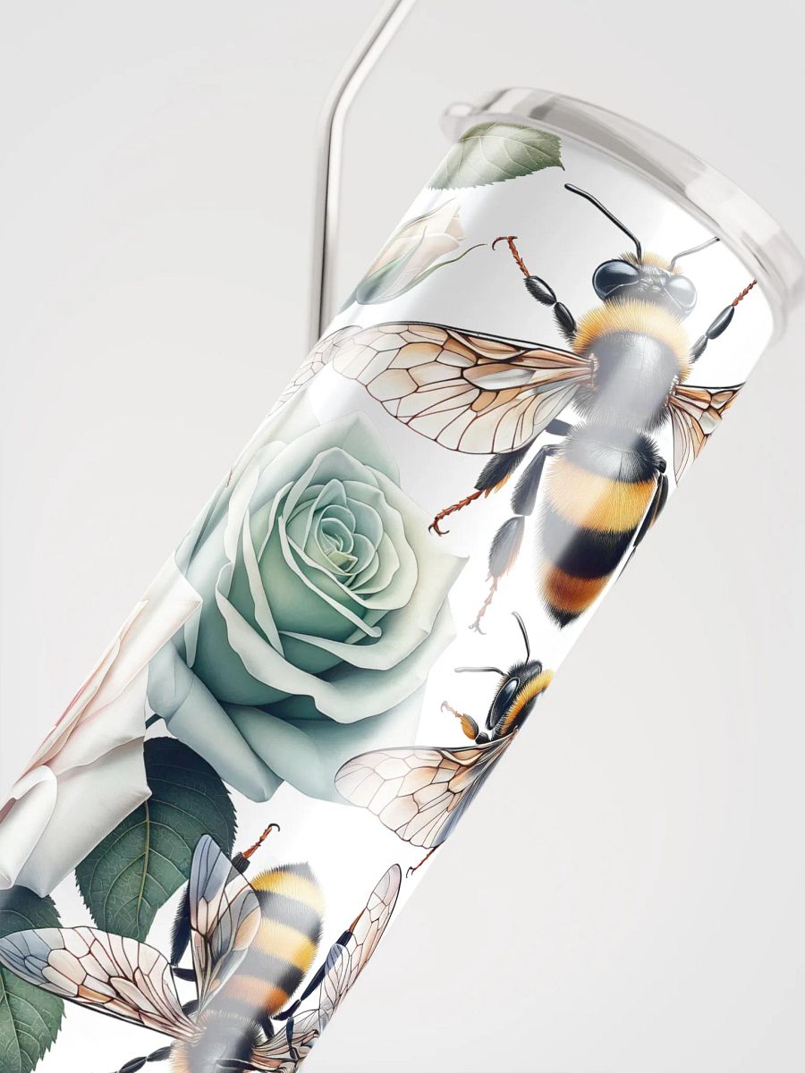 Buzzing Rose Garden Stainless Steel Tumbler product image (5)
