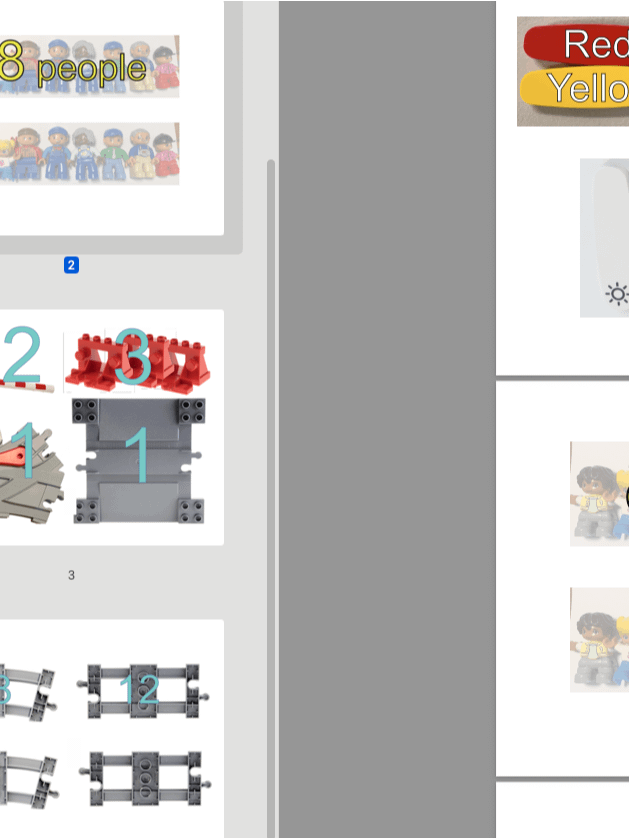 PDF printouts for Lego Coding Express product image (1)