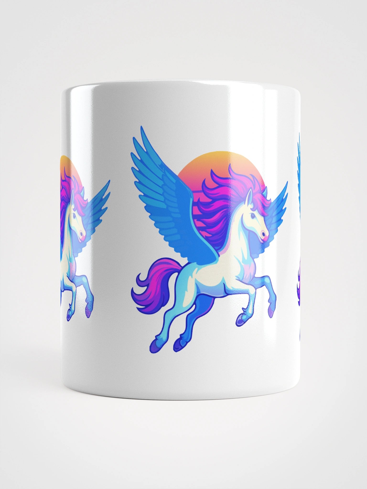 Fantasy Pegasus Sunset Mug product image (13)