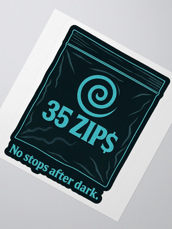 35 Zip$ Spiral Pack Sticker-Glow Edition product image (4)