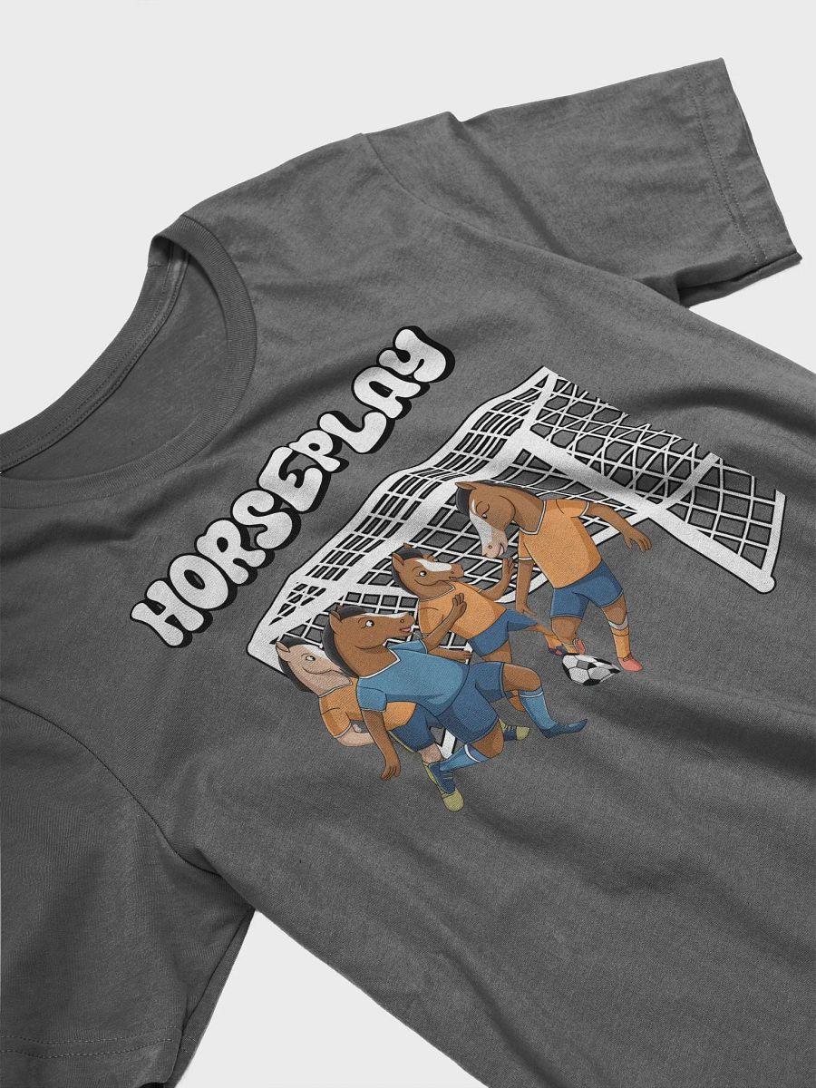 Horseplay - Horses Playing Soccer - Funny Wordplay T-shirt product image (5)