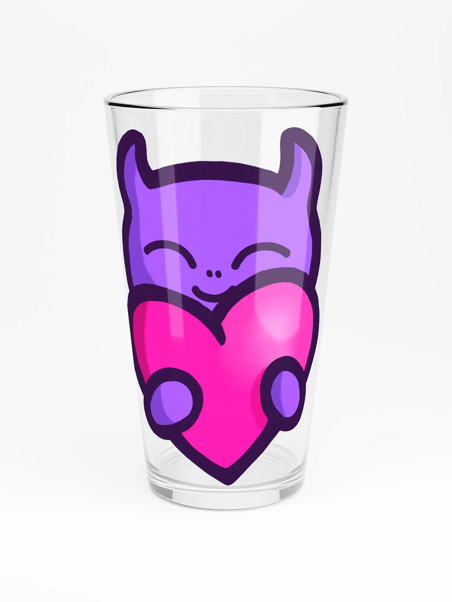 Jeffrey with Heart Pint Glass product image (3)