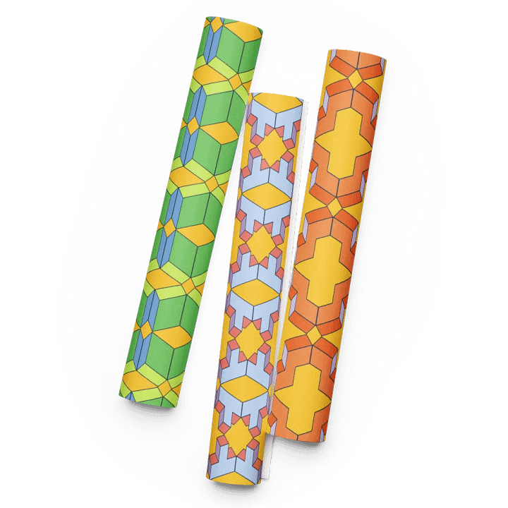 Colorful wrapping paper product image (1)