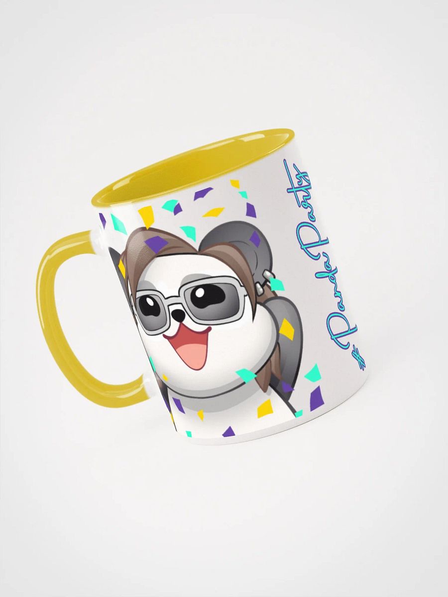 #PandaParty Mug (Yellow - 11 oz) product image (3)