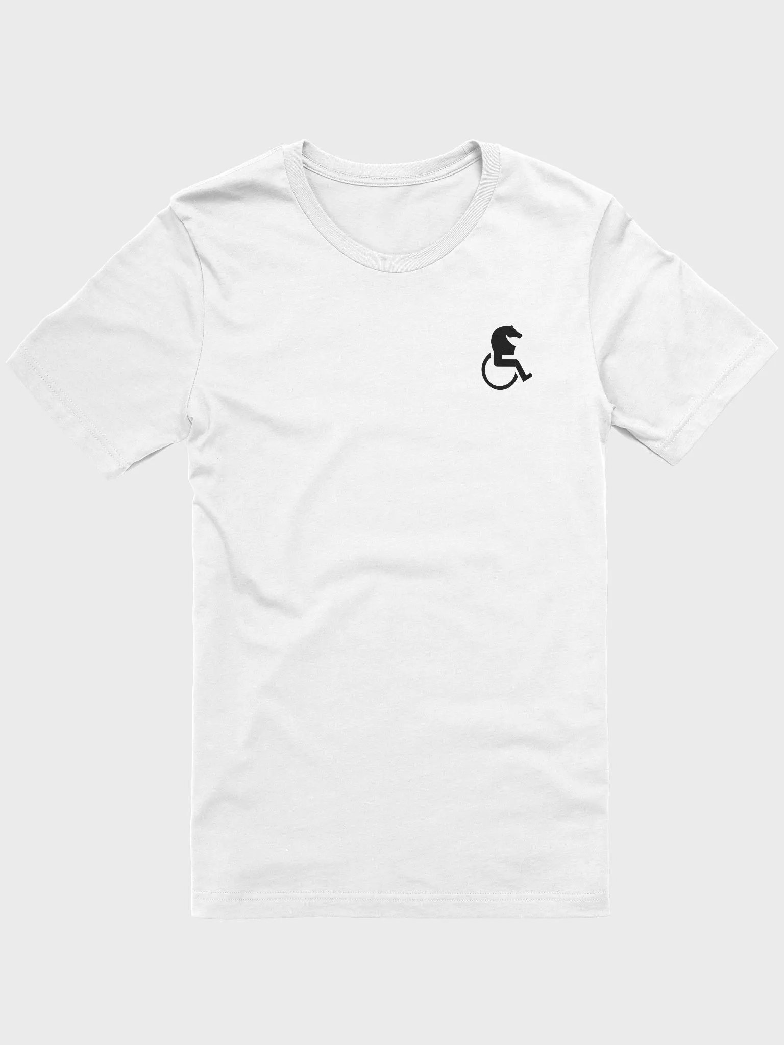 D1sabl3d T-shirt simple white product image (1)