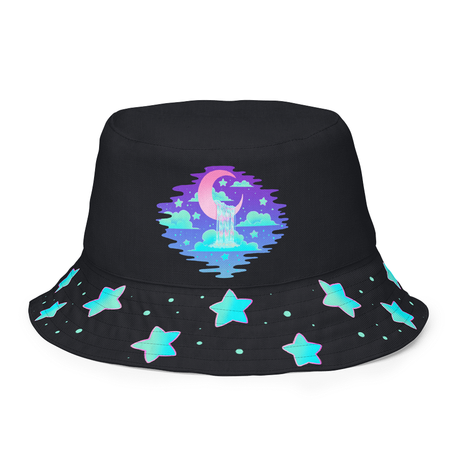 "Moonfall" Bucket Hat – Flow With the Sky product image (1)