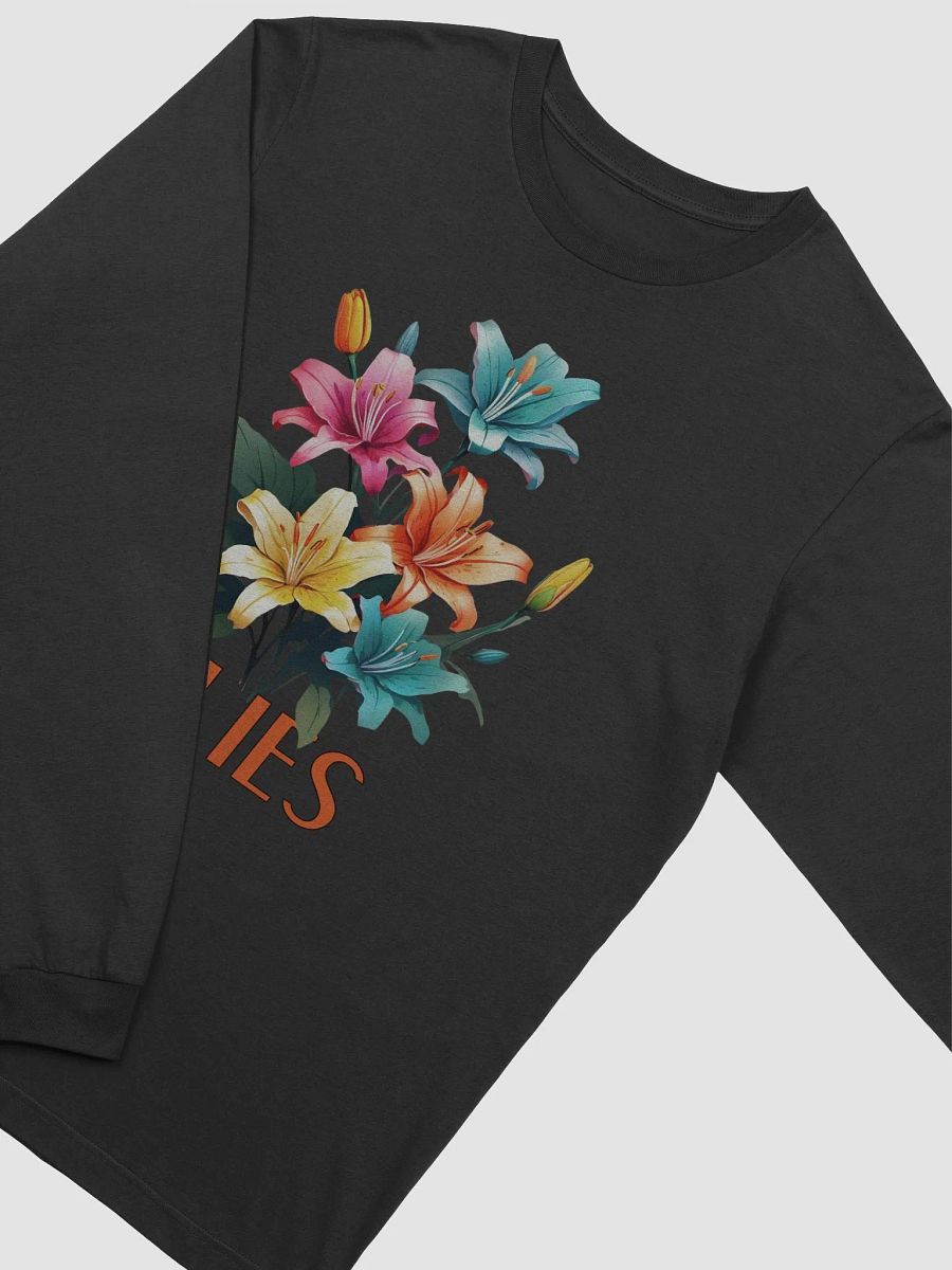 Floral Graphic | Long Sleeve T Shirt | Lilies product image (2)