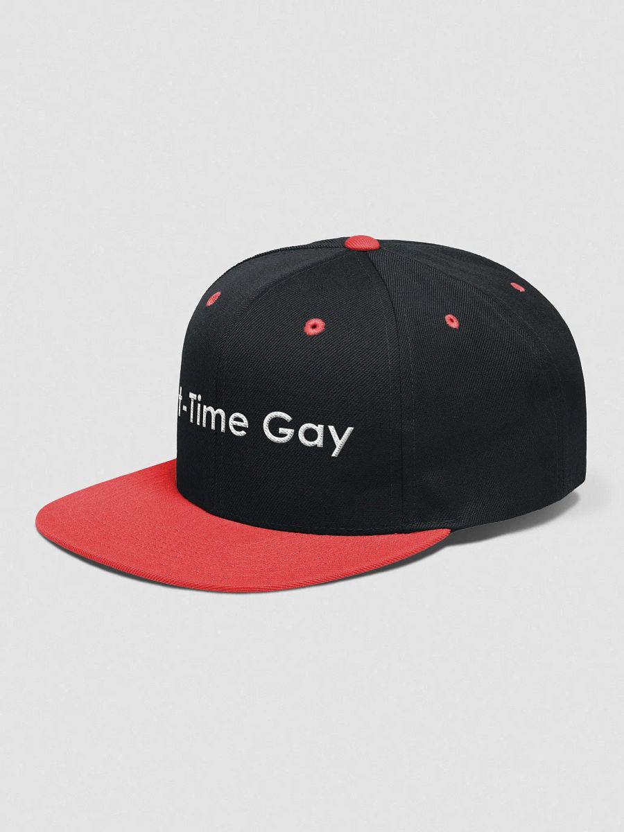 Part-Time Gay, Full Time Disaster Snapback! product image (18)
