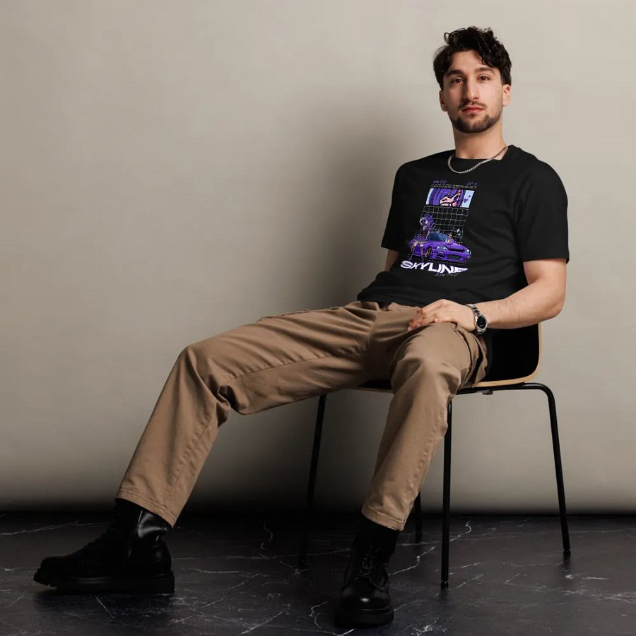 Stormy Skyline Unisex Tee product image (7)