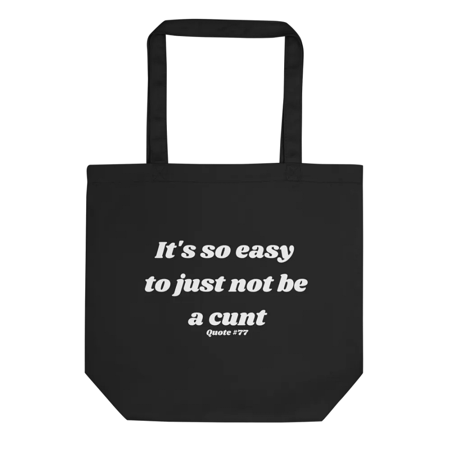 Cunt Eco Tote Bag product image (1)