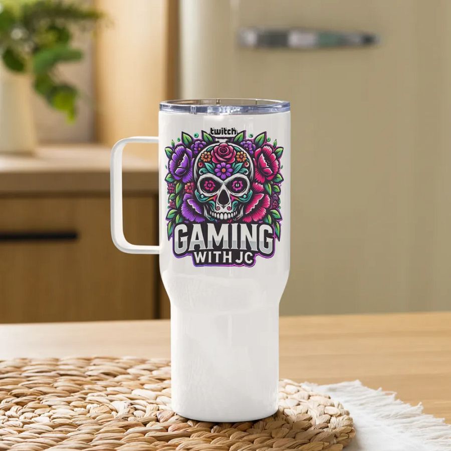 Sull Flower Twitch Logo Insulated cup product image (10)