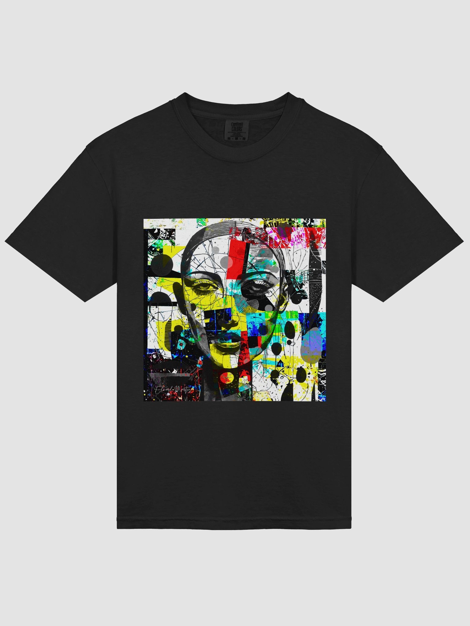 Geometric Fusion Abstract T-Shirt product image (33)