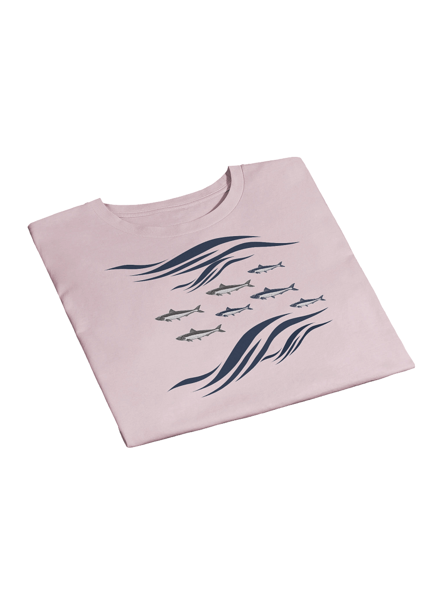 Sardines in Waves Relaxed 100% Cotton Women's Crop Top product image (3)