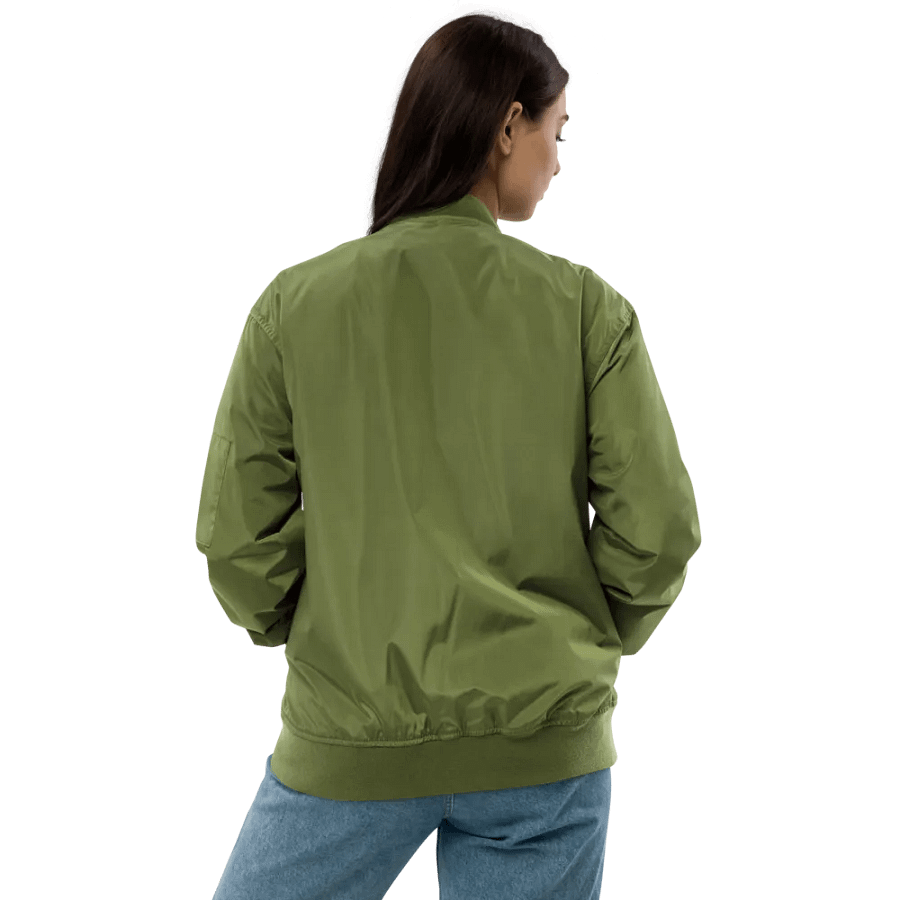 'Work Hard & Stay Humble' Embroidered Unisex Bomber Jacket product image (5)