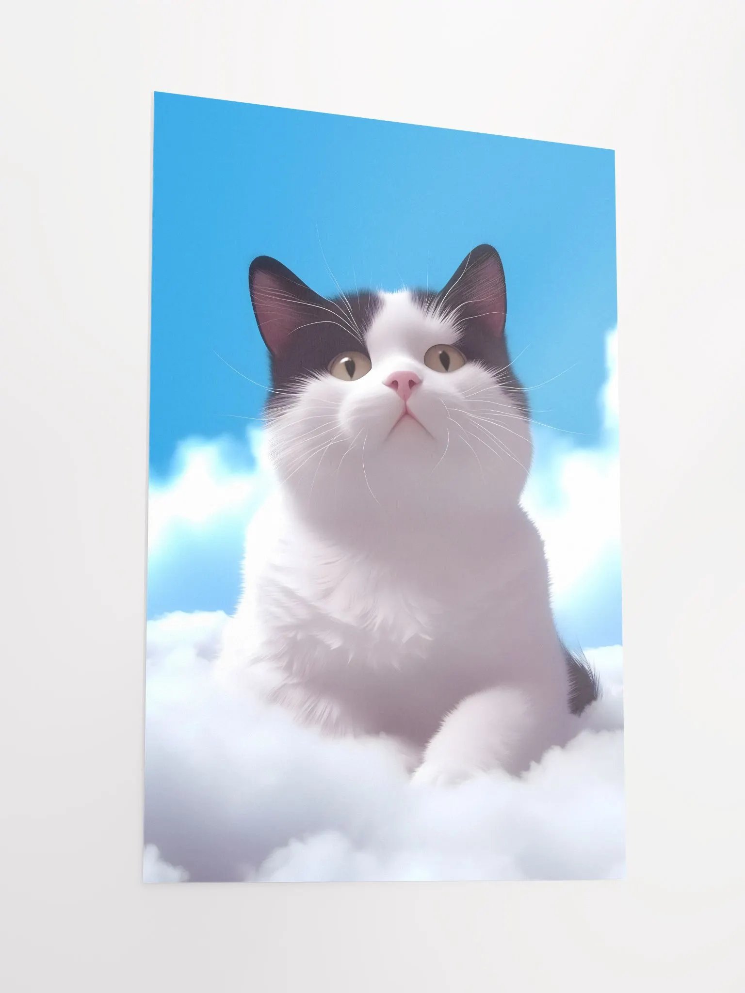 White Cat Poster product image (4)