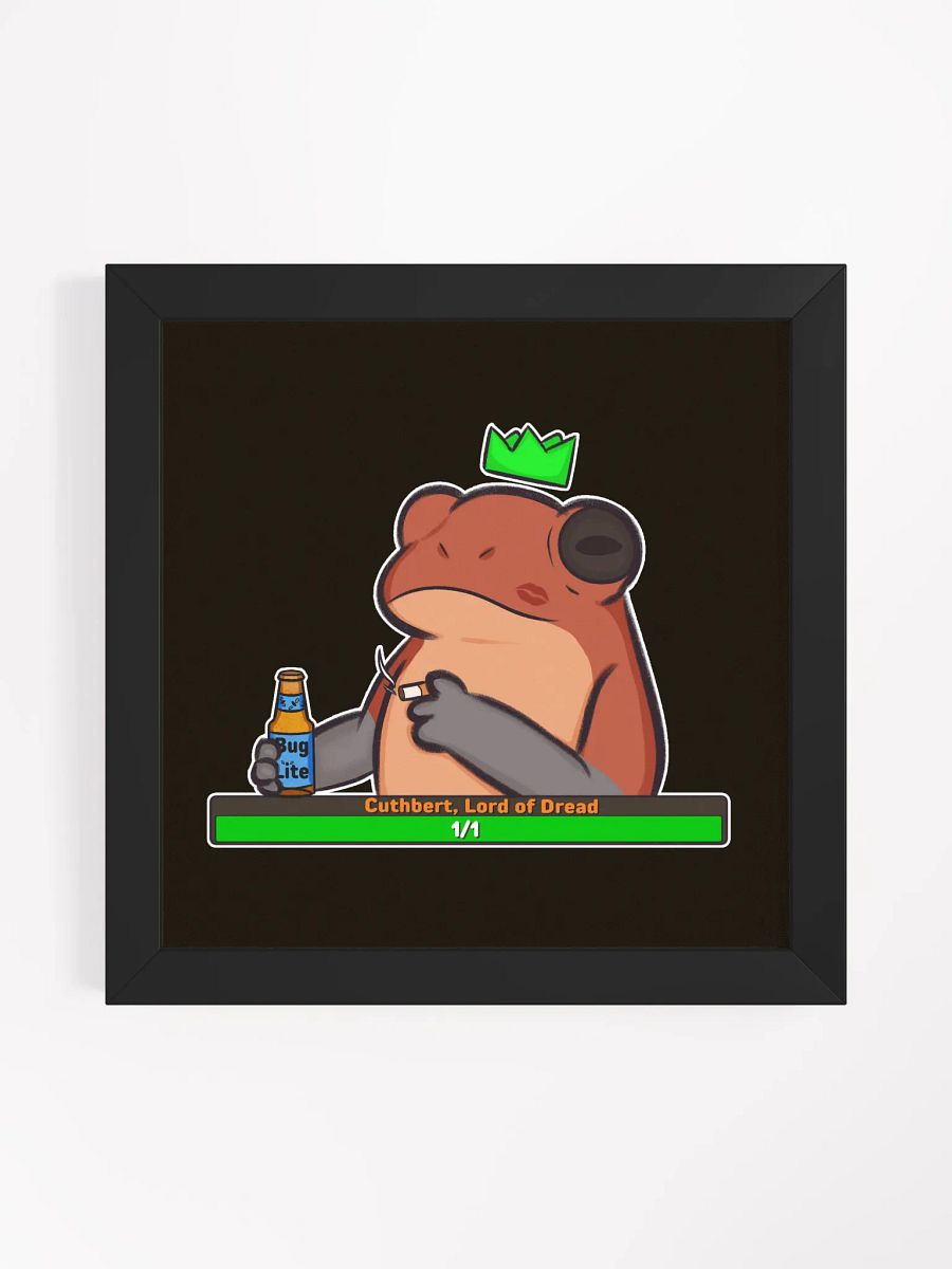 Cuthbert, Lord of Dread - Print with Frame product image (2)