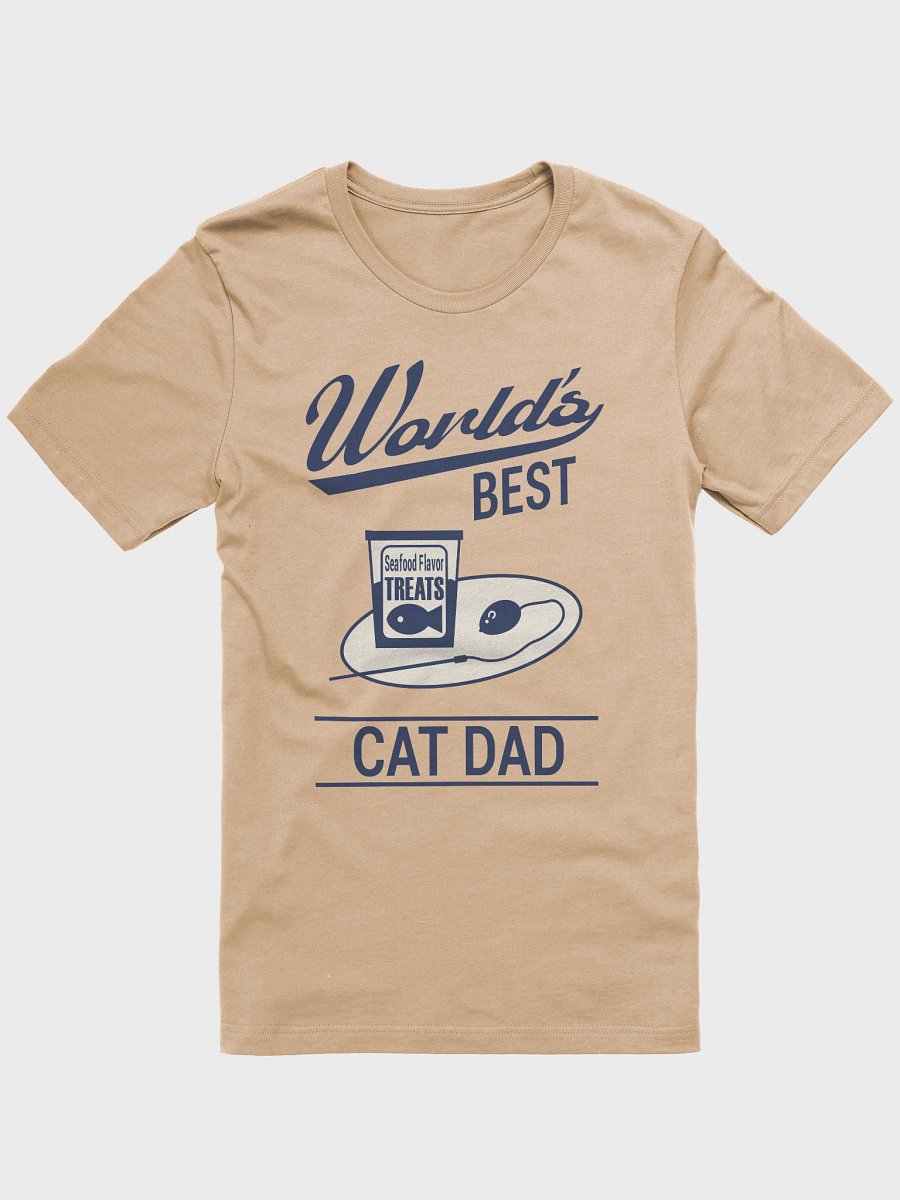 World's Best Cat Dad Unisex T-shirt product image (1)