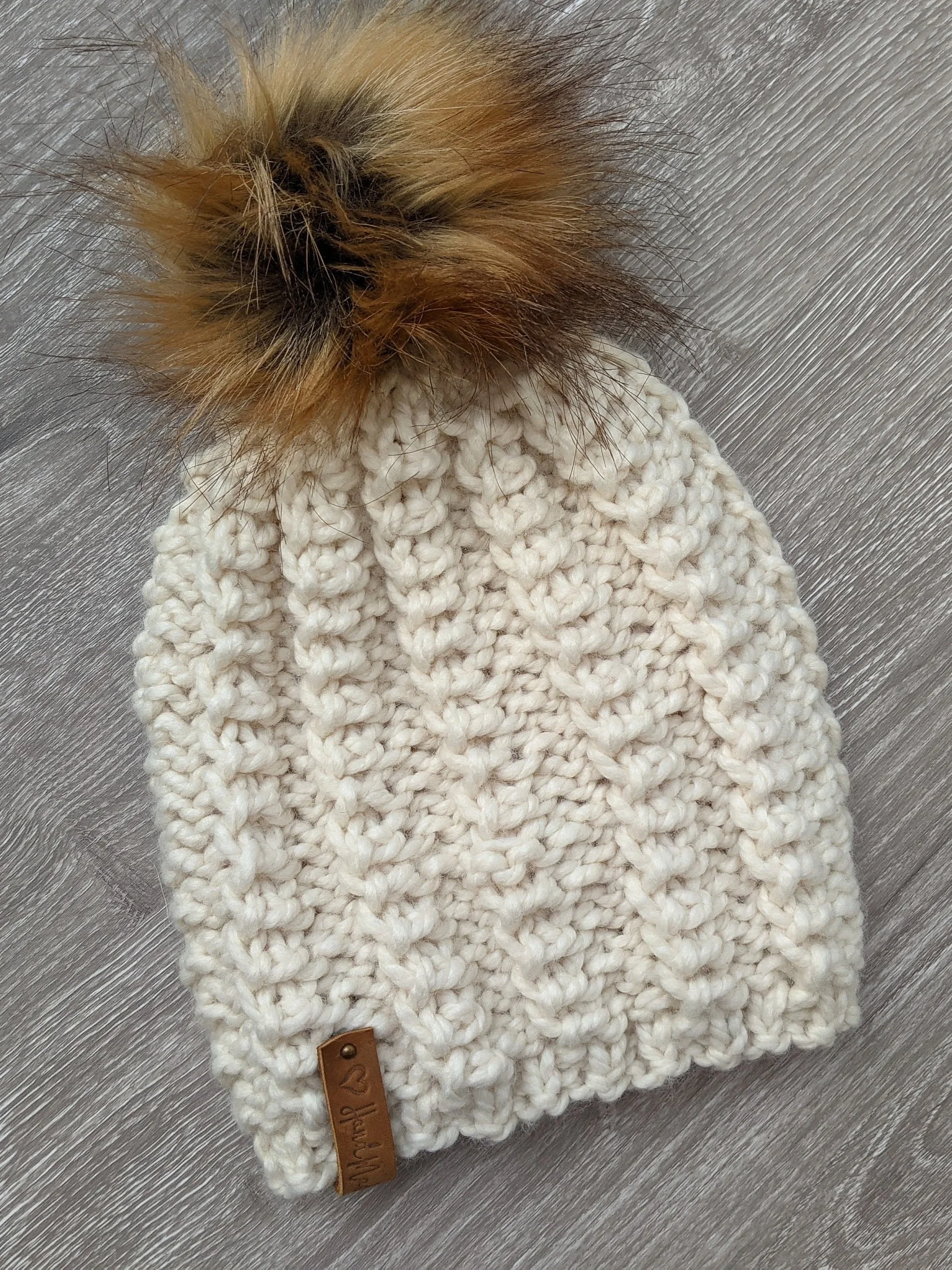 Crème De La Crème Knit Hat Pattern product image (2)