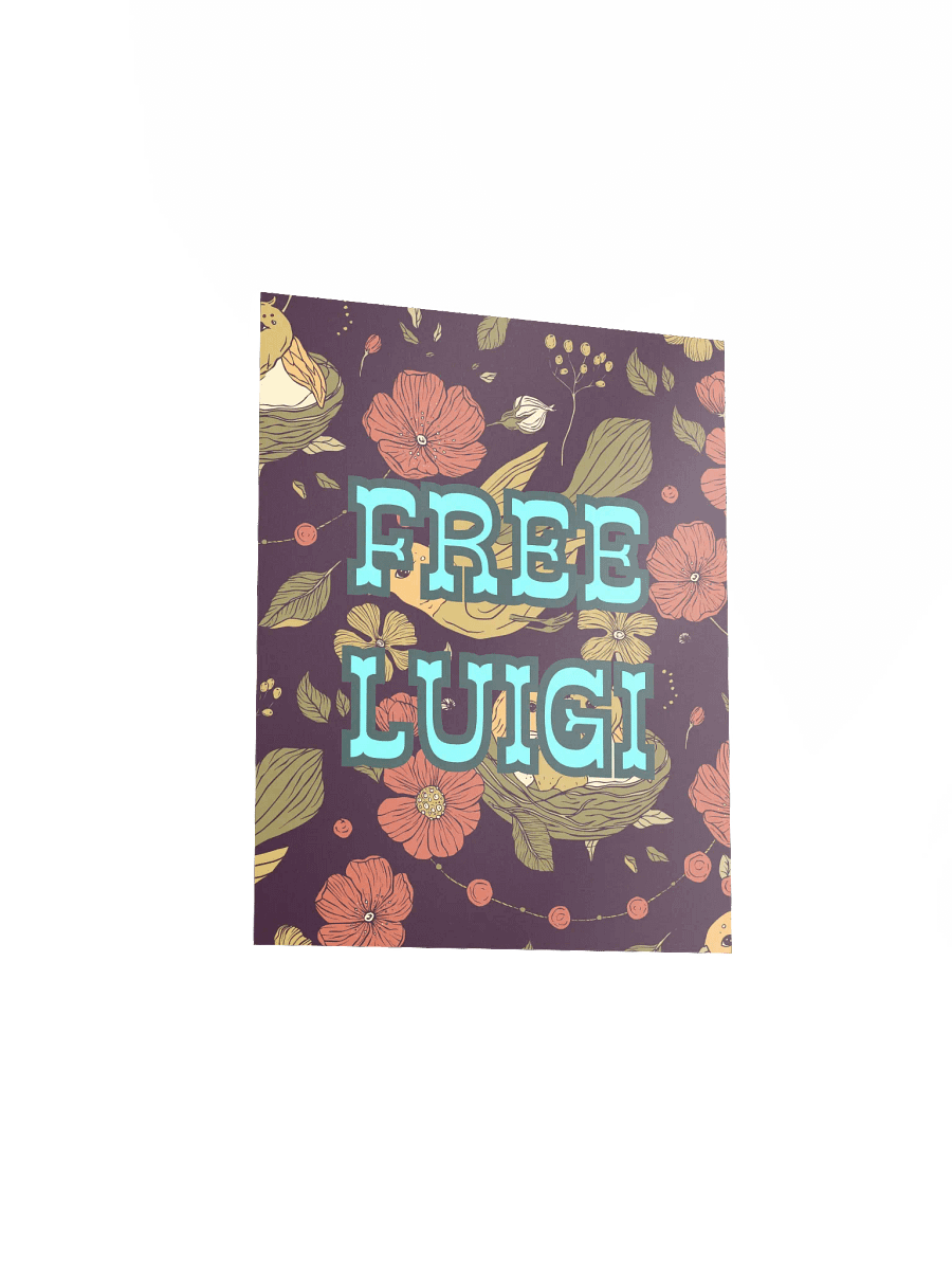Free Luigi Maximalist Vintage Wallpaper Print product image (1)