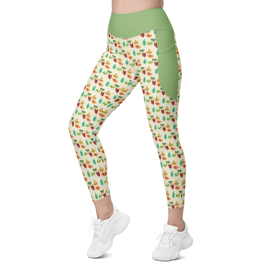Korok Leggings w/Pockets - Olive product image (4)