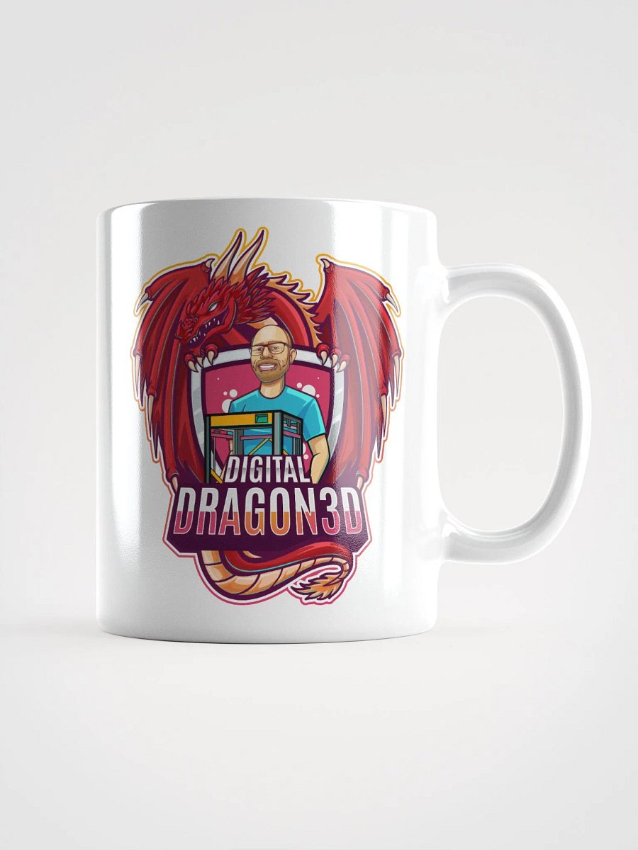 Digital Dragon 3D Coffee Mug product image (3)