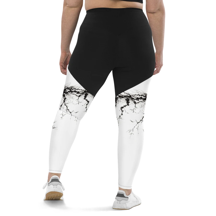 Bamboo Root All-Over Print Sports Leggings product image (11)