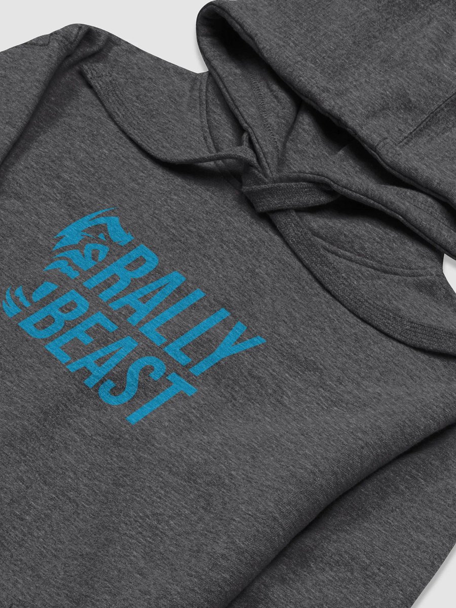 Rally Beast Logo Stacked - Cyan on Grey product image (3)