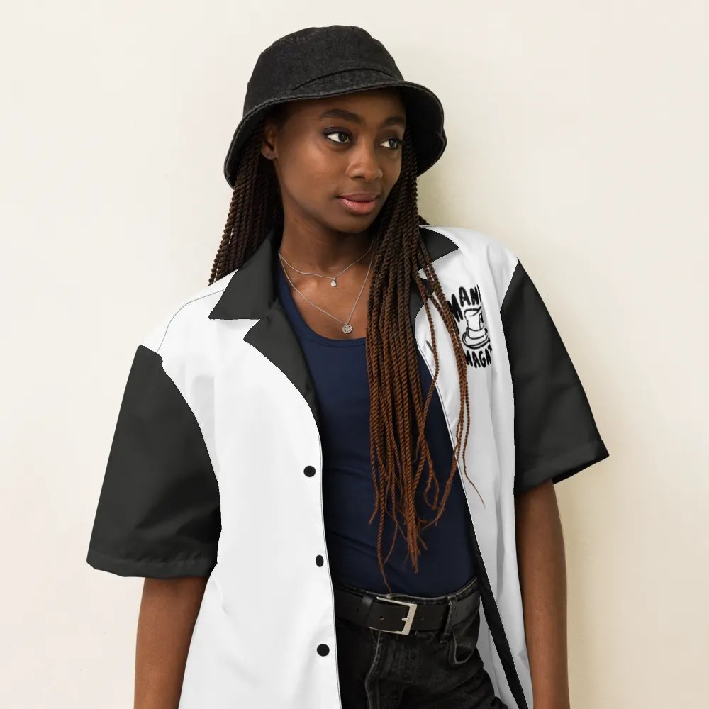MANN Magazine Press Hat Style Black Overshirt product image (6)