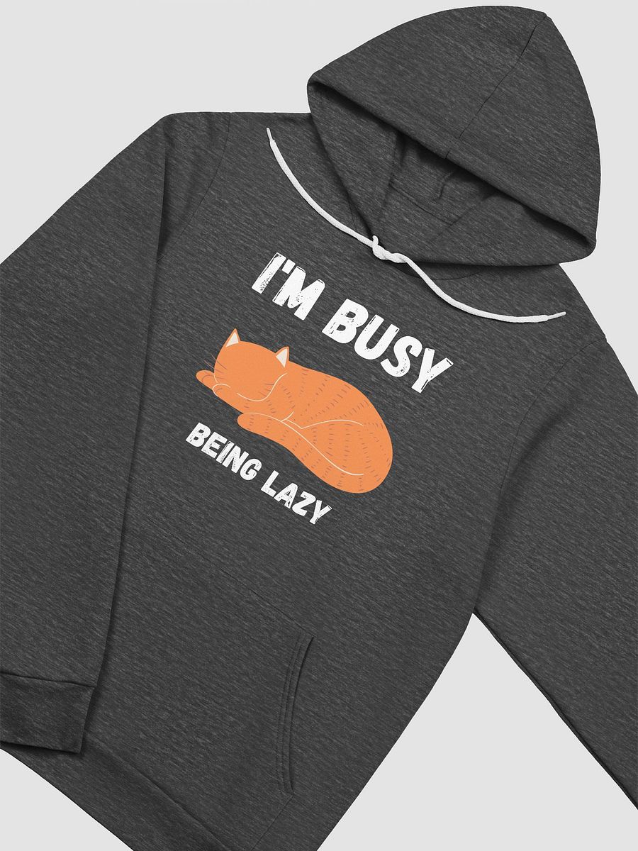I'm busy being lazy: a funny and cute cat t-shirt for lazy day. product image (9)