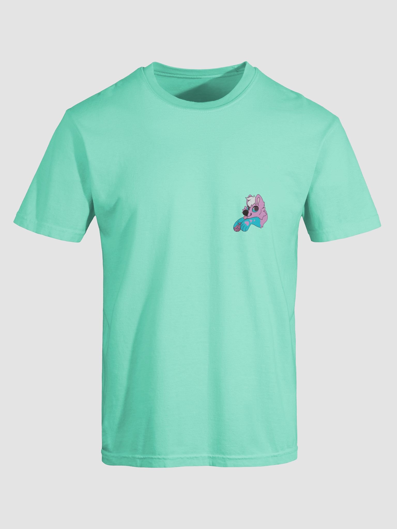 Aqua Light fursona T-shirt product image (5)